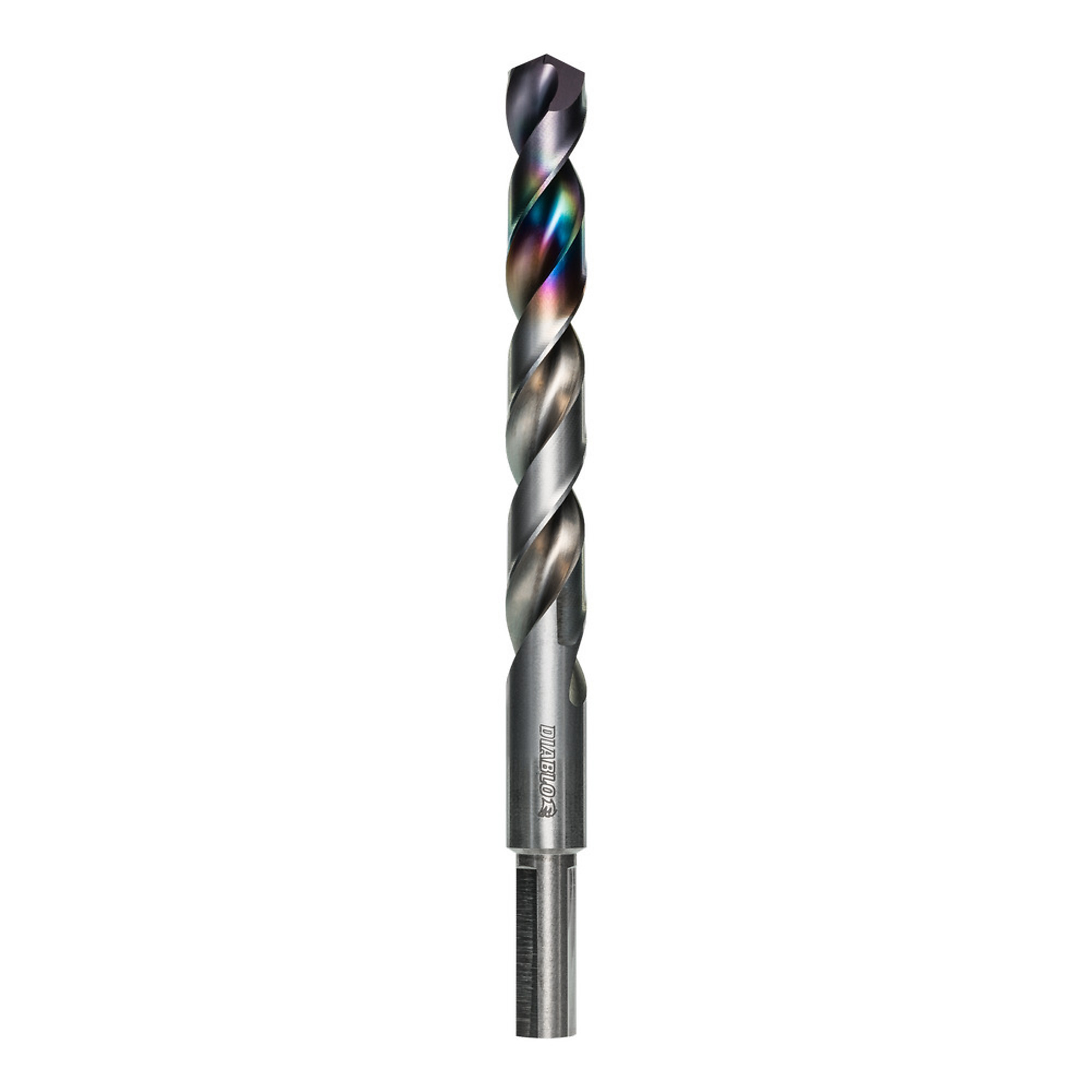Diablo Tools Metal Demon Drill Bit - 1/2in., 130° Split Point Tip, Thermal Shield Coating, Model# DMD12JP1